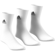 adidas Sportsocken Crew Light weiss - 3 Paar